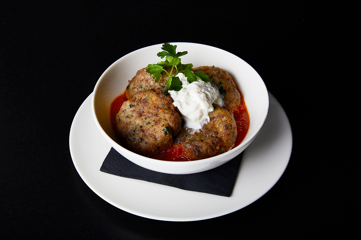 Polpette, Pomodoro e Stracciatella