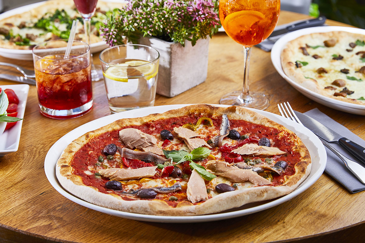 Pizza Papaccella e Tonno