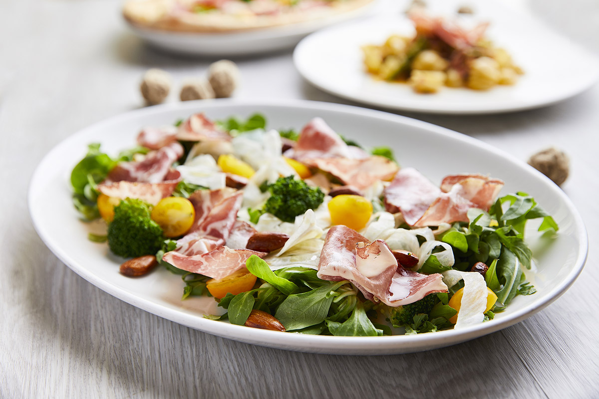 Salad with Capocollo di Martina Franca