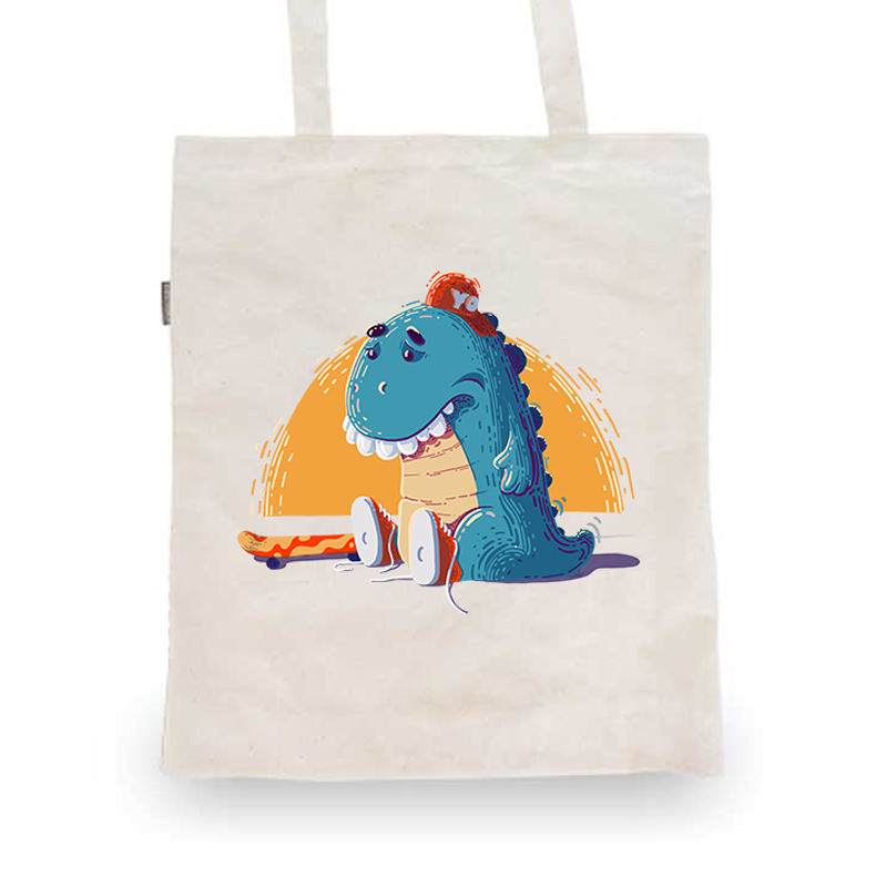 T-Rex Dinosaur totebag