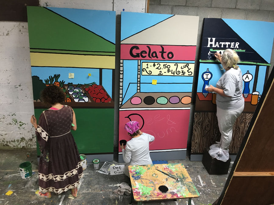 christmas panto painters