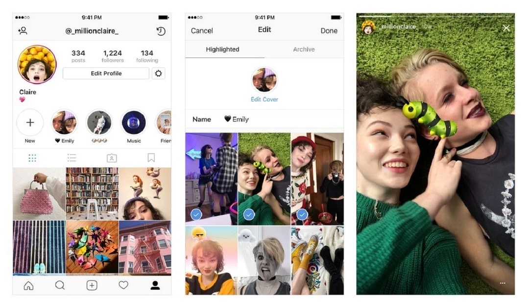 Instagram launches Stories Highlights