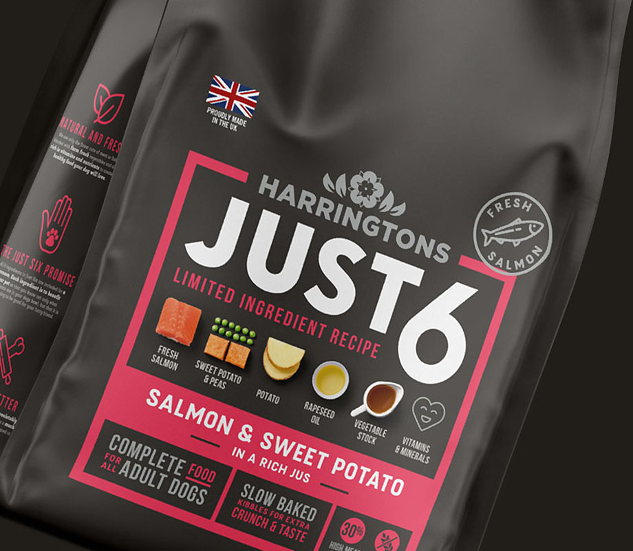 harringtons just 6 dog food