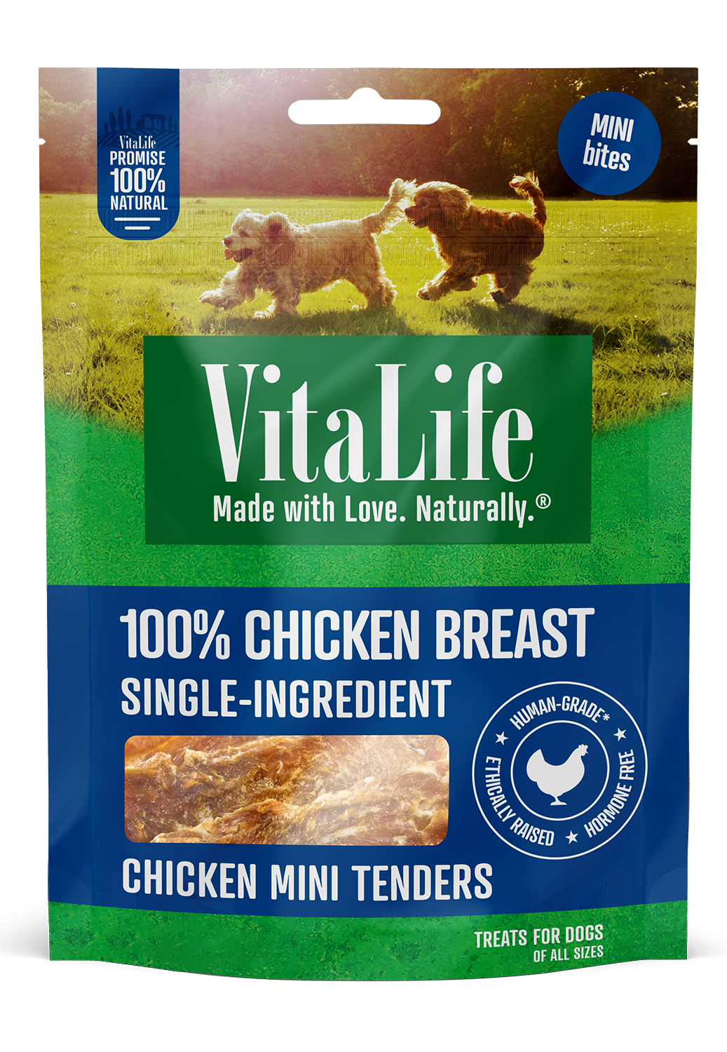 Chicken Tenders Natural Jerky Dog Treats VitaLife