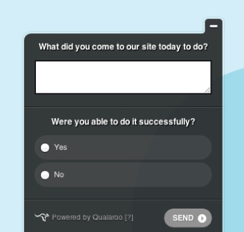qualaroo exit survey