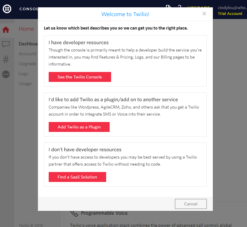 Aha Moment from Twilio