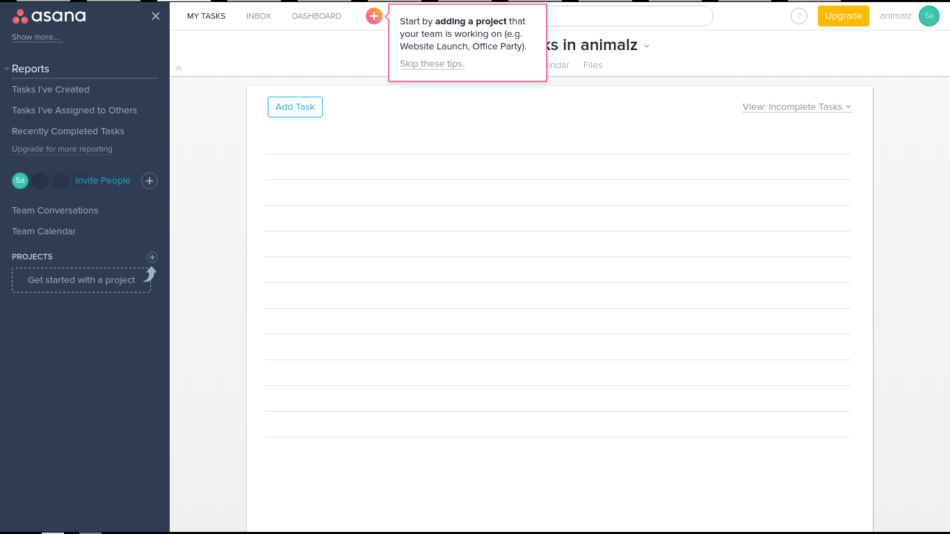 Asana's aha moment