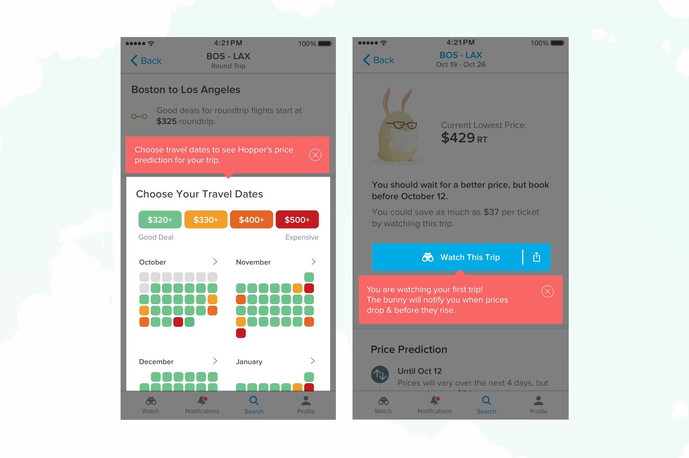 Hopper tooltips onboarding