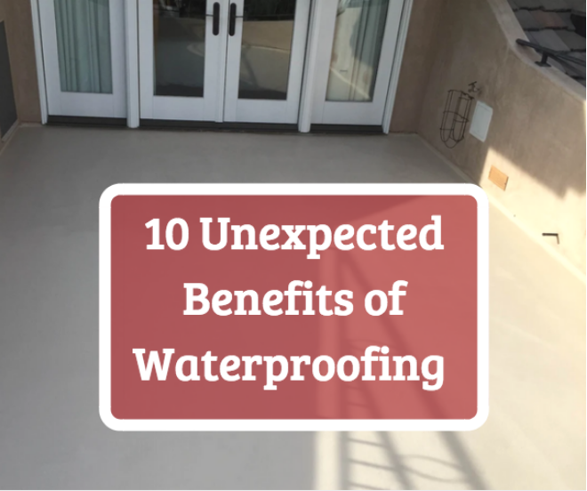 waterproofing benefits