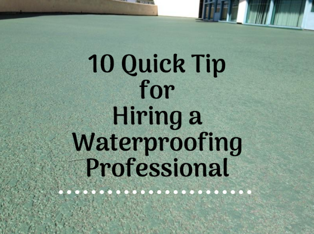 hiring waterproofing company