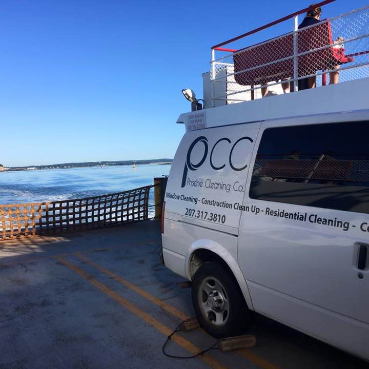 Pristine Cleaning Co Residential Experts In Saco Me Window Cleaning Crew In Portland Me On Route To Clean Residential Client