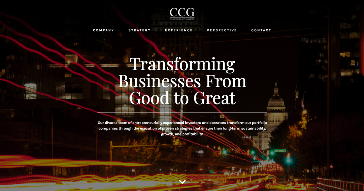 Camwood Capital Group Austin, TX Private Equity Firm