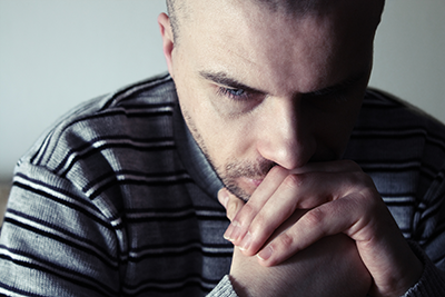 PTSD sufferer with depression and substance abuse
