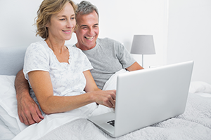 Man and woman seeking addiction help together