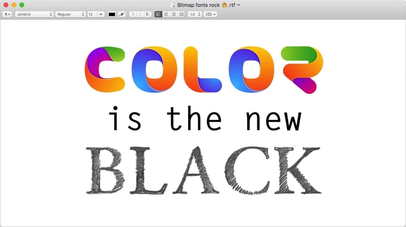 Color Fonts Get Ready For The Revolution 