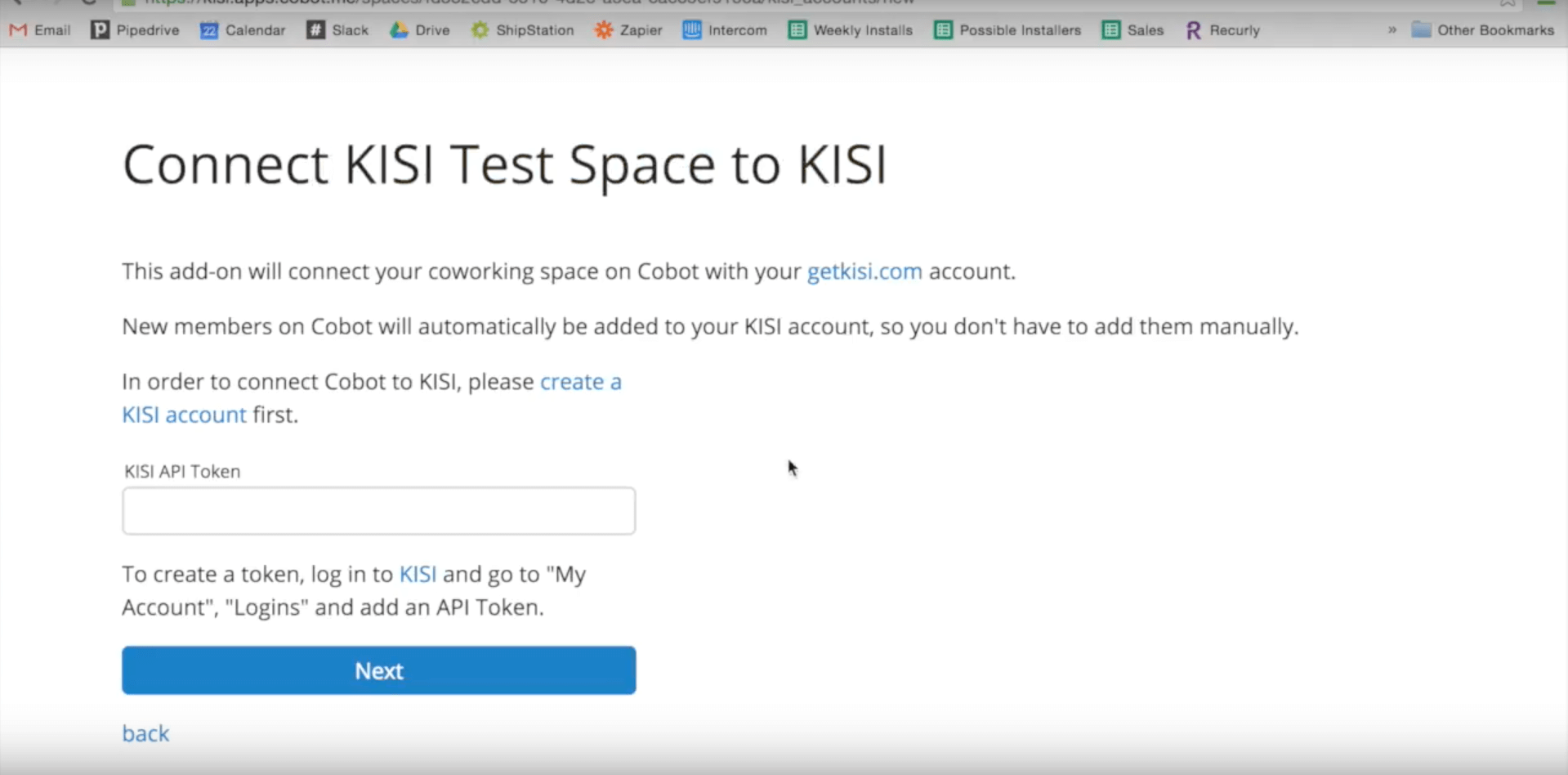 cobot integration