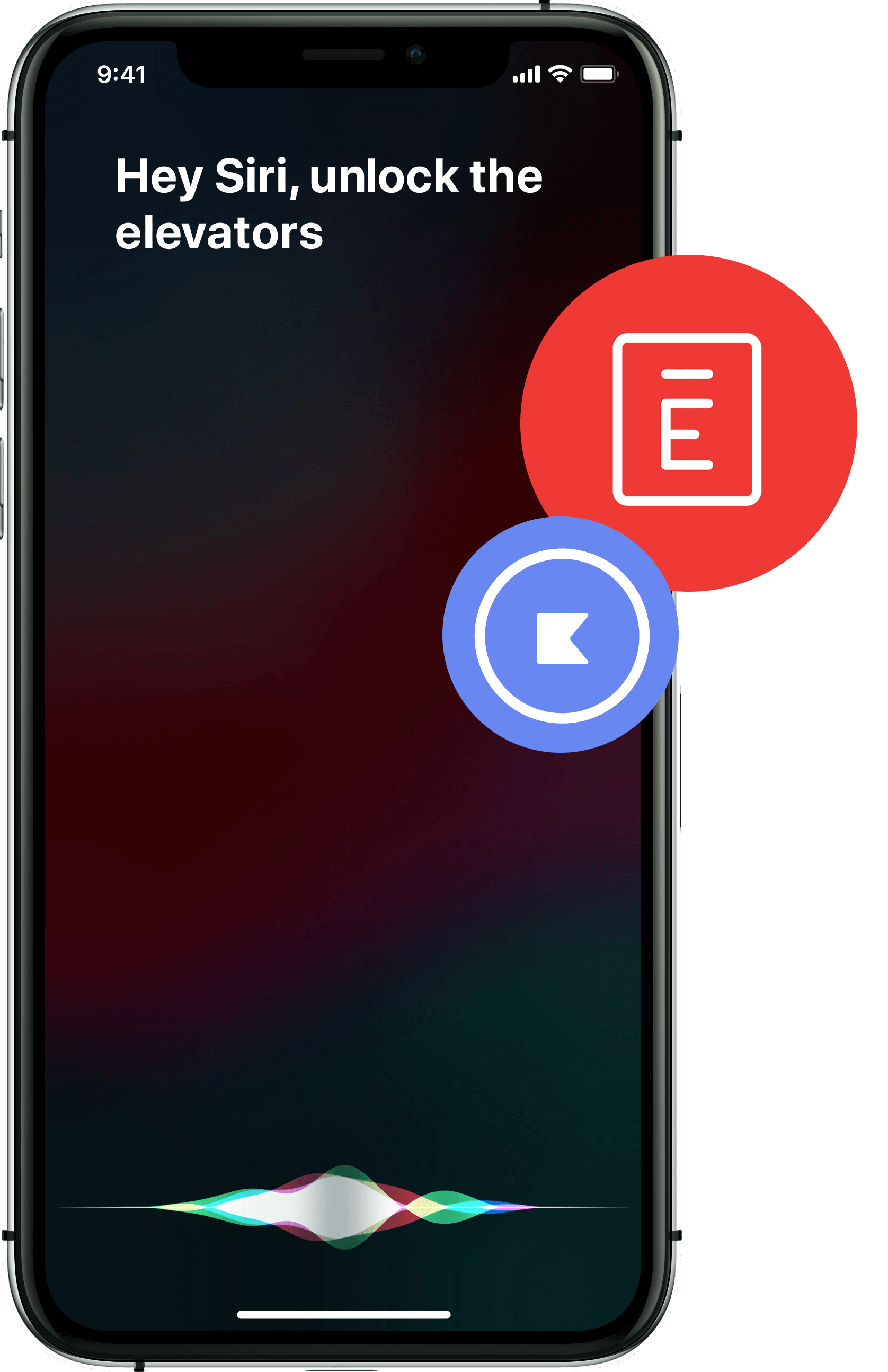 Open doors with Siri shortcut and Kisi