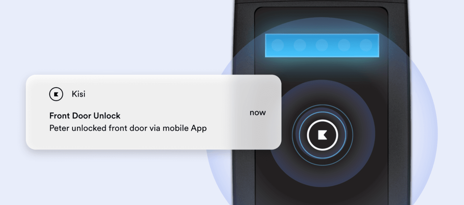Kisi Reader with notification
