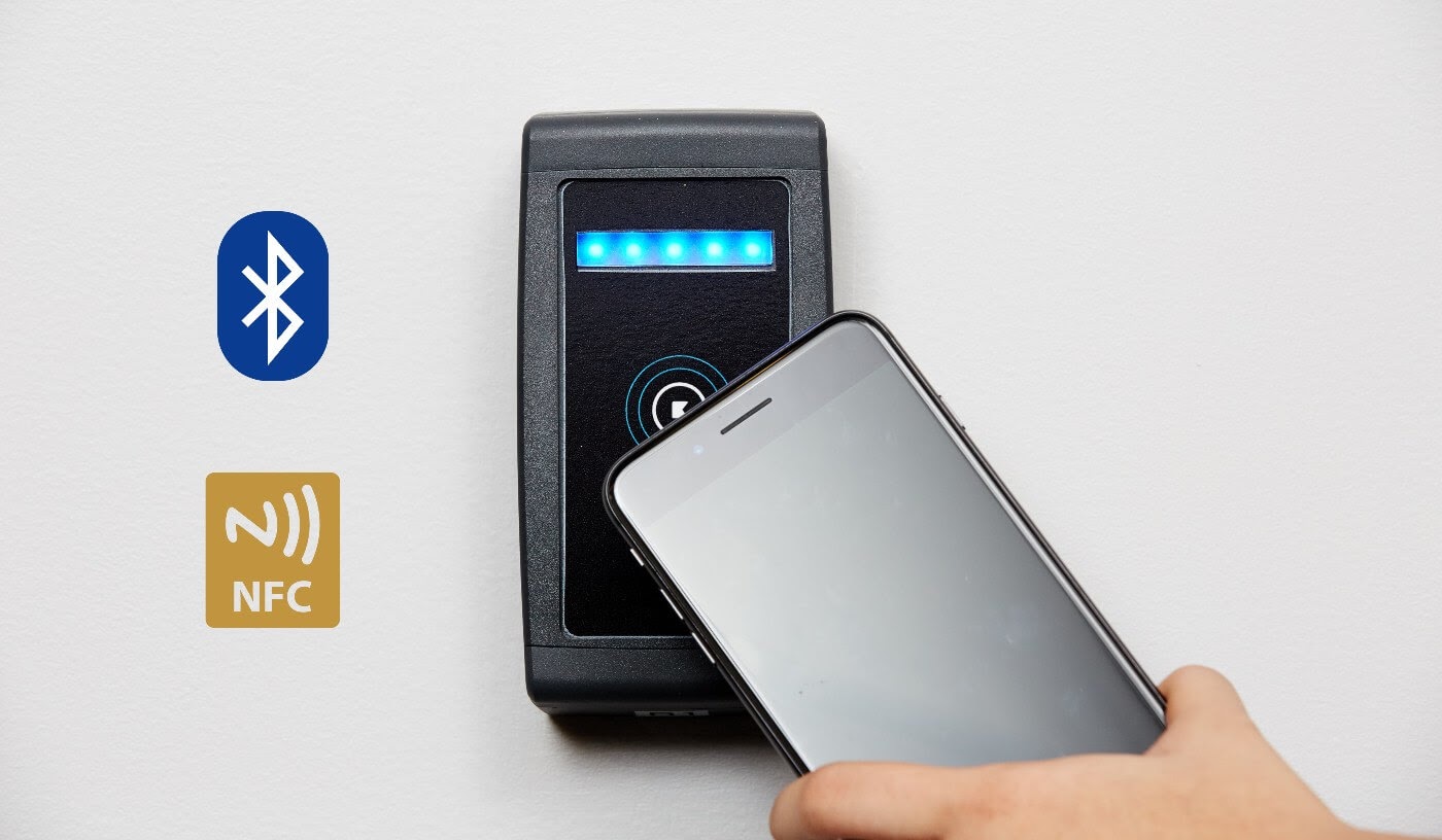 NFC access control reader