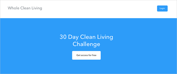 30 Day Clean Living Challenge