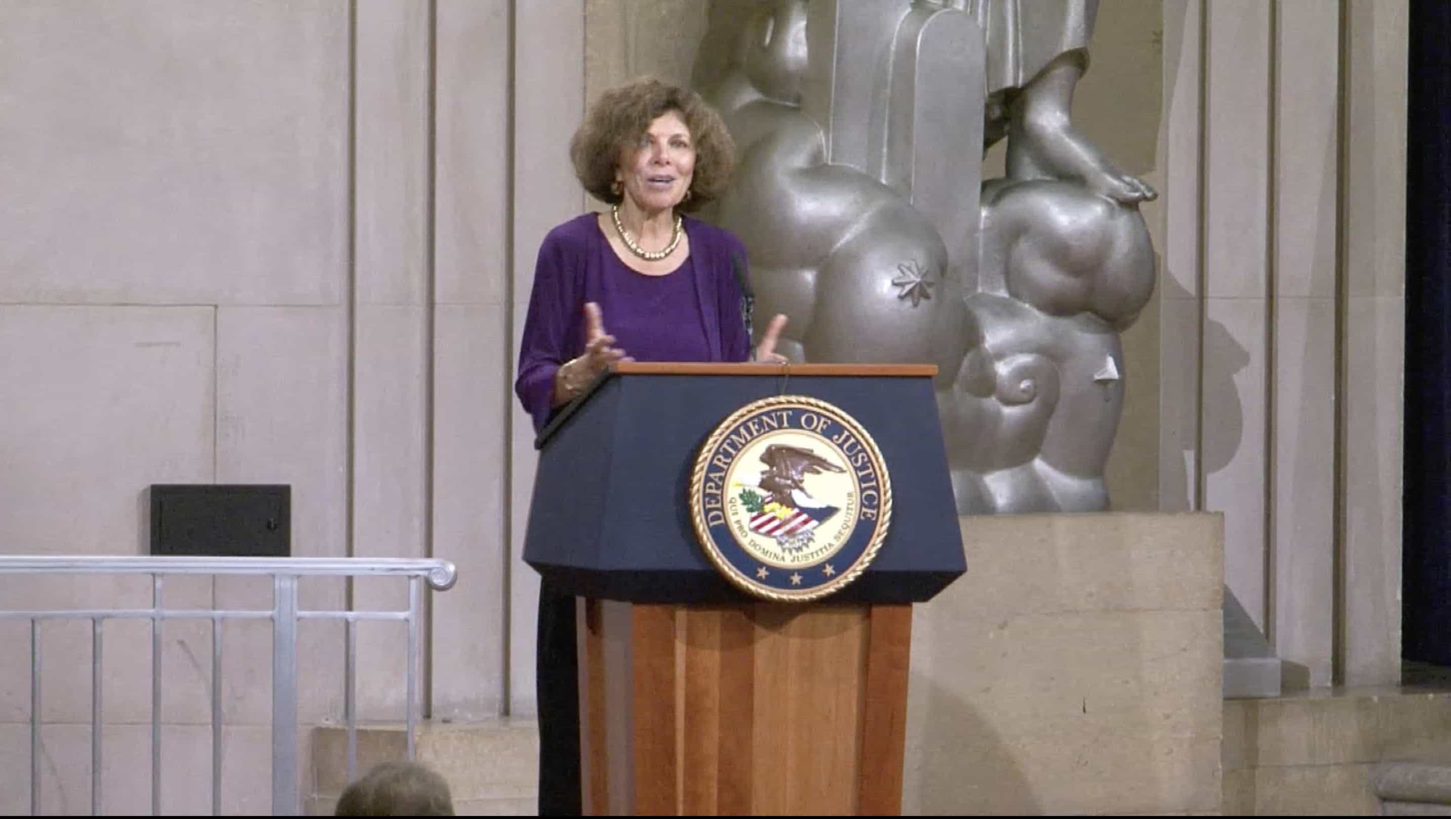 Nadine Strossen Department of Justice