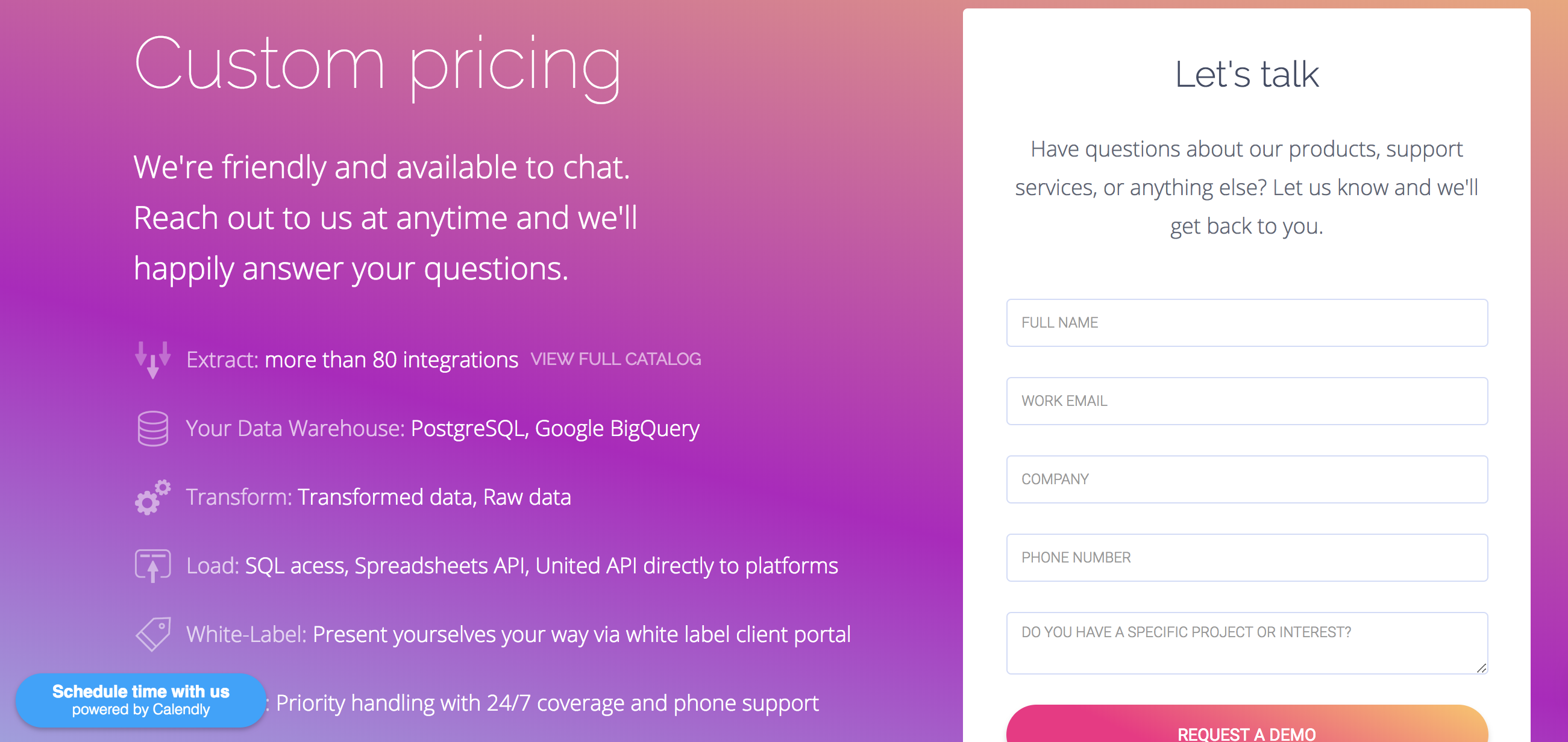 improvado.io pricing