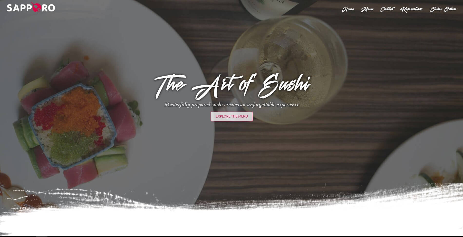 Sapporo Mobile The Woodlands Web Design Page
