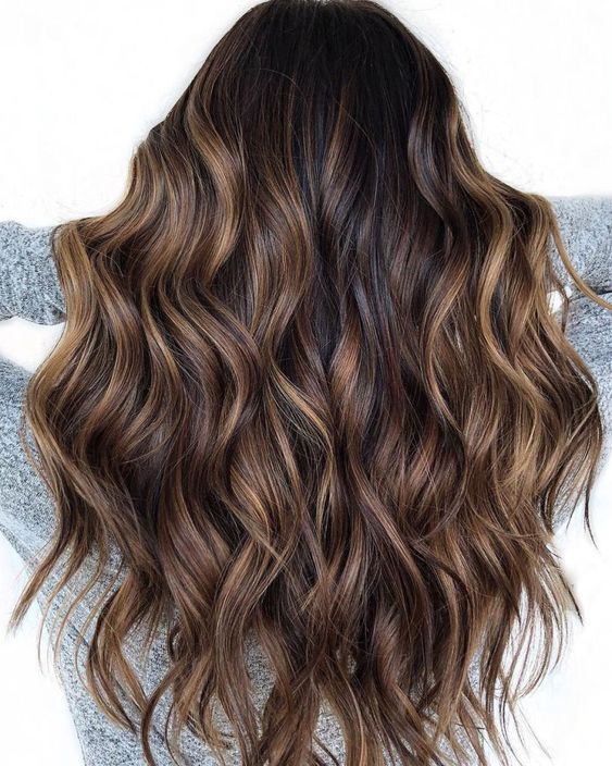 Chocolate ombre - Winter hair trends 2018