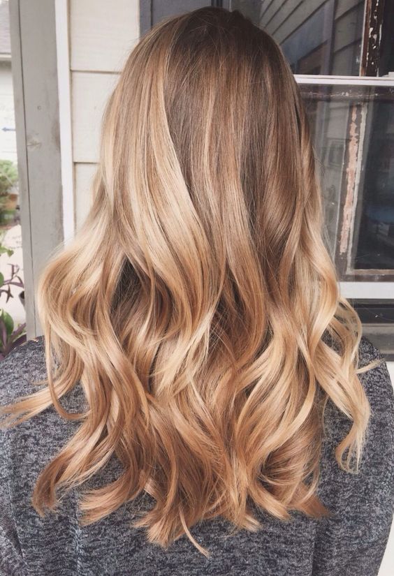 Honey blonde - Winter hair trends 2018
