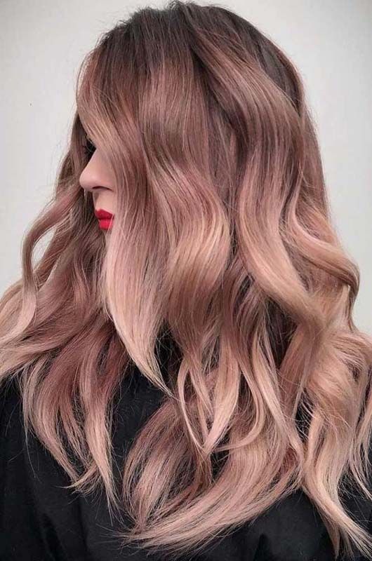 Rose gold hair - Kinks Salon