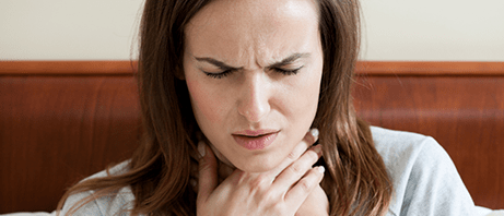 Care for the throat, including vocal cord lesions