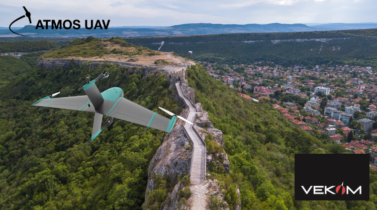 Marlyn VTOL drone flying over Bulgaria