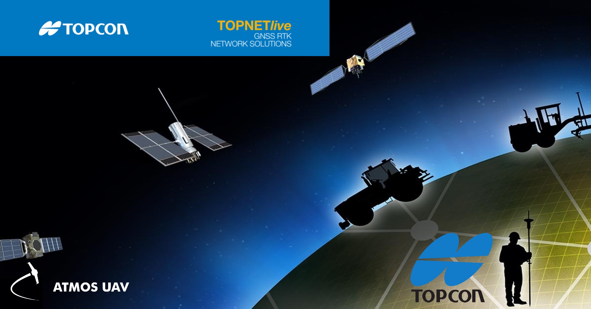 Atmos UAV partners with Topcon Positioning