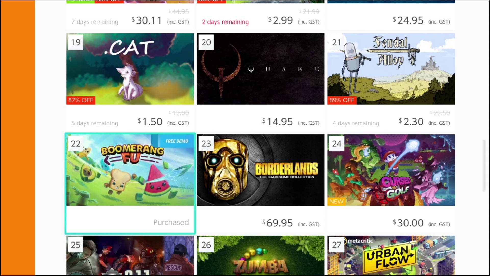 BOOMERANG FU sells 500,000 copies and is a sleeper hit on Nintendo Switch