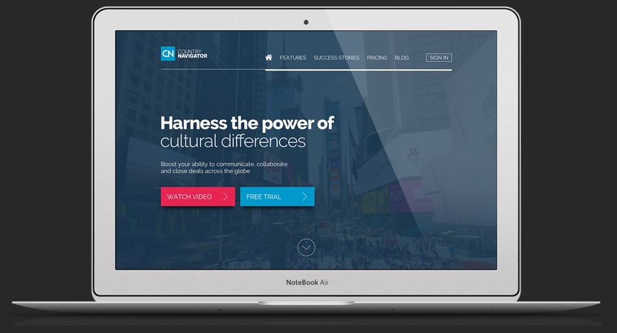 Country Navigator Web Design