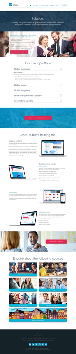 Country Navigator Web Design