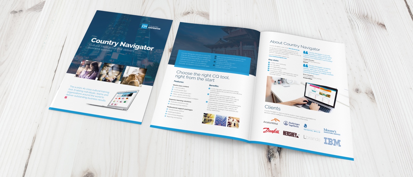 Country Navigator Brochure Design
