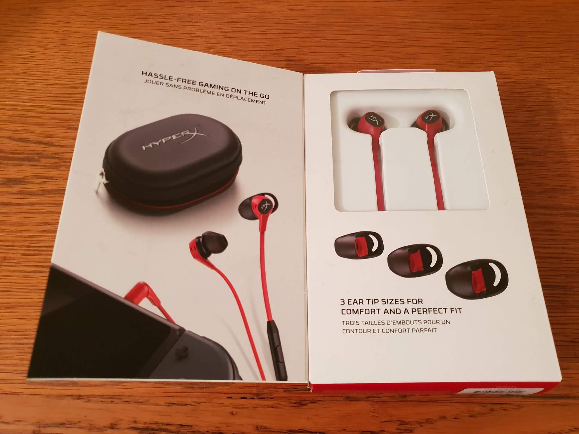 nintendo switch hyperx cloud earbuds