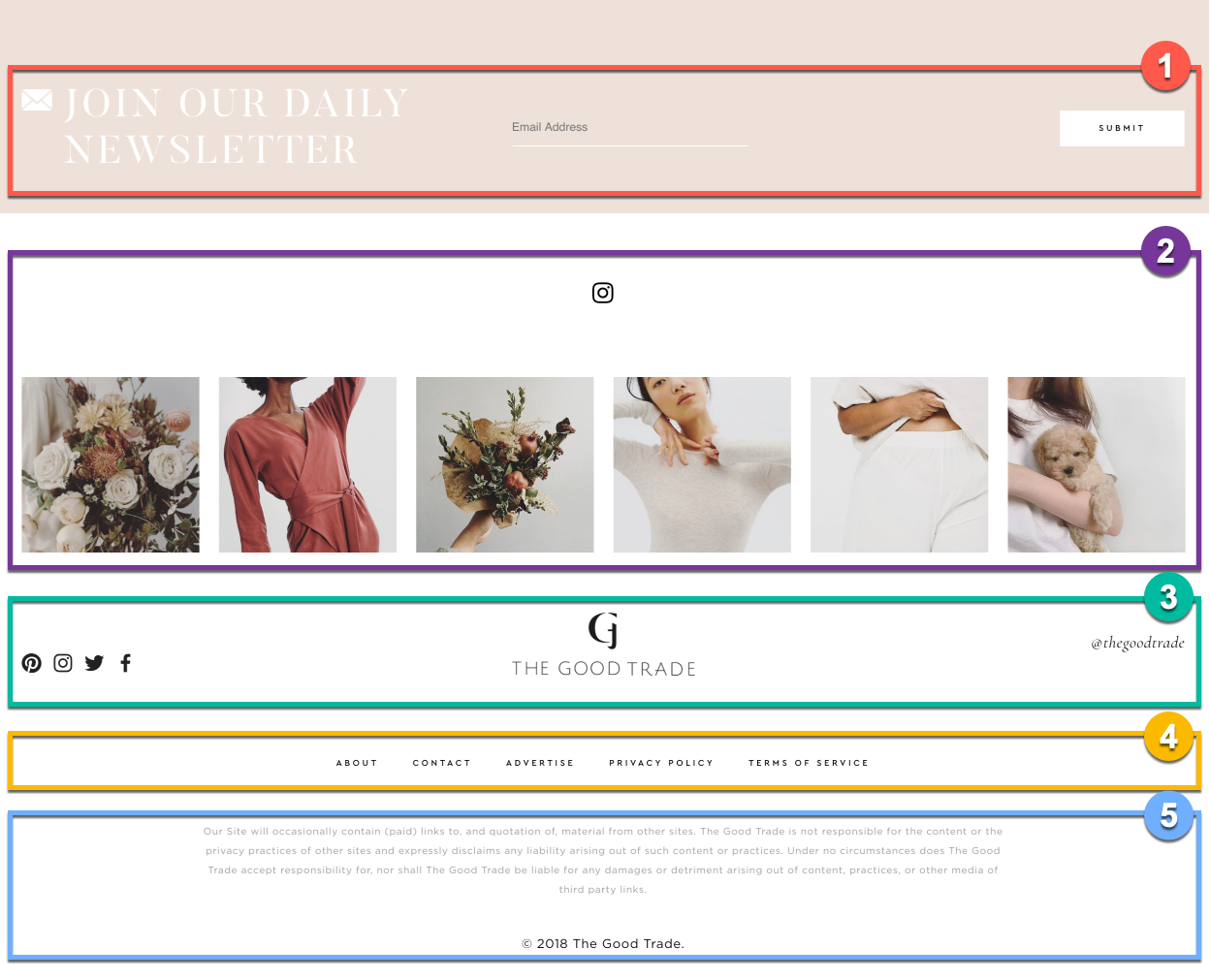 The Good Trade Footer