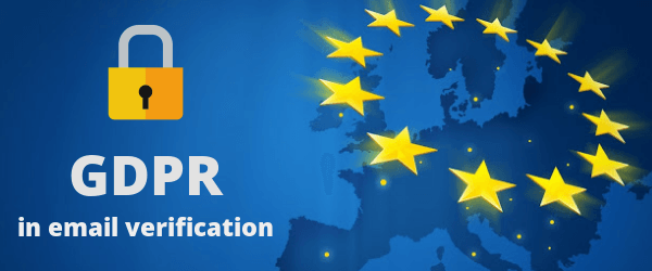 GDPR in email verification