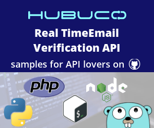 Email Verification API codes on GitHub