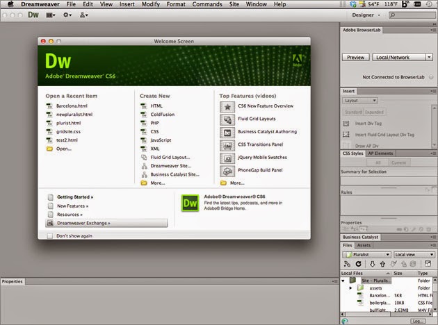 Dentro de los softwares de diseño web se encuentra el clásico adobe dreamweaver