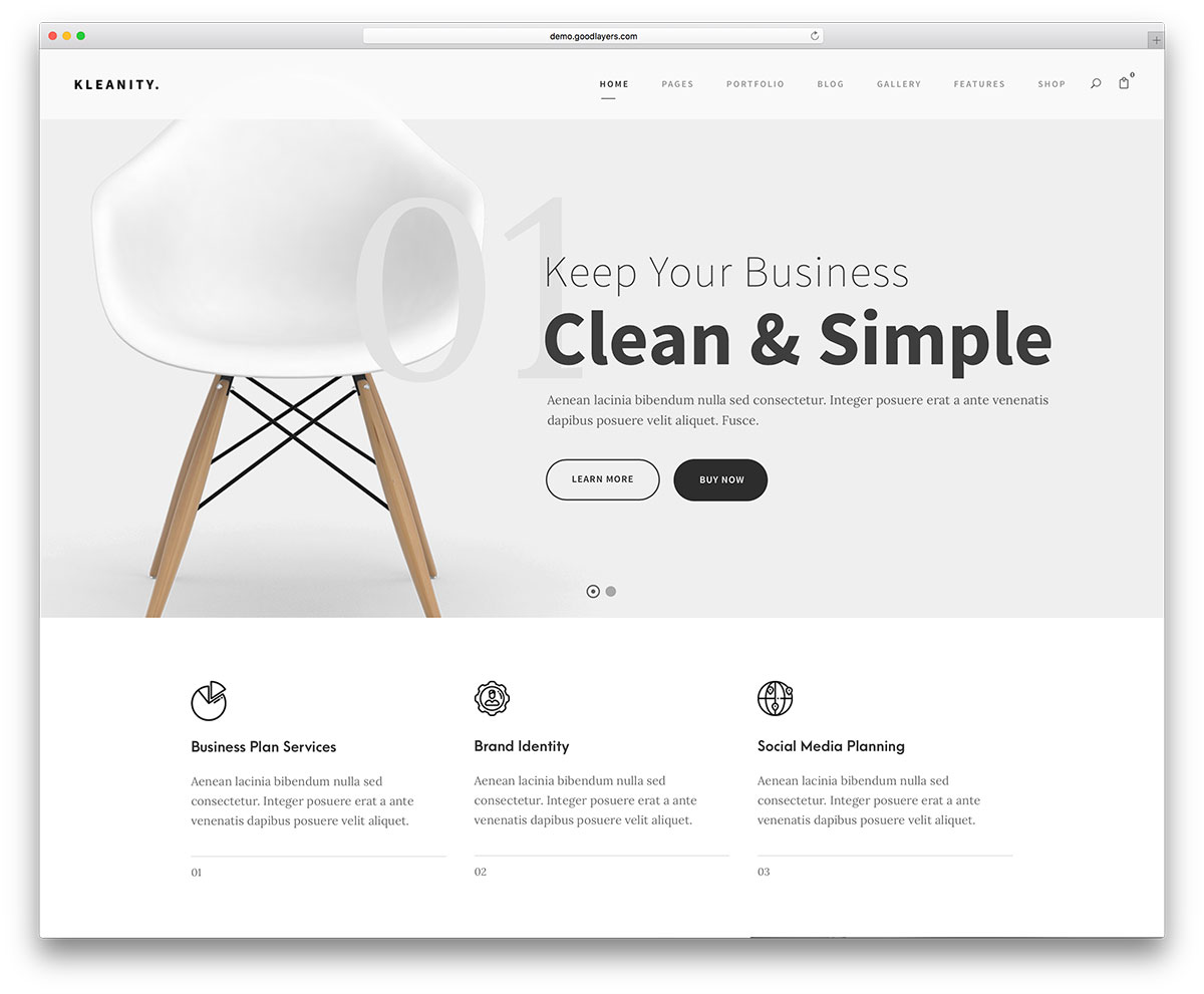 Menos es más es una de las grandes apuestas para las tendencias de diseño web este 2019