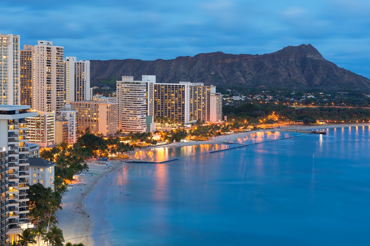 Honolulu Waikiki Skyline