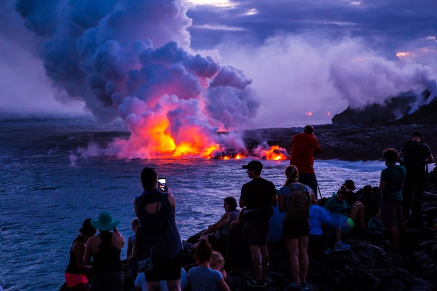 Big Island Volcano, Hawaii