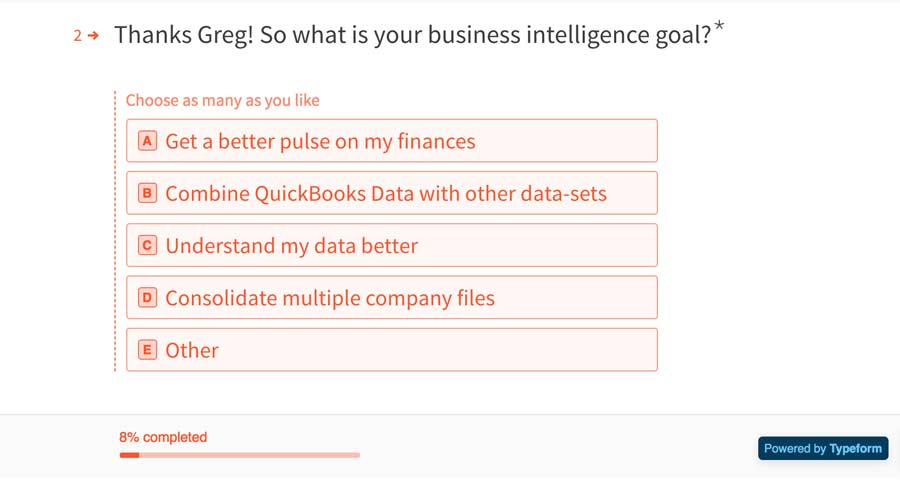 Surveys for free-trial onboarding