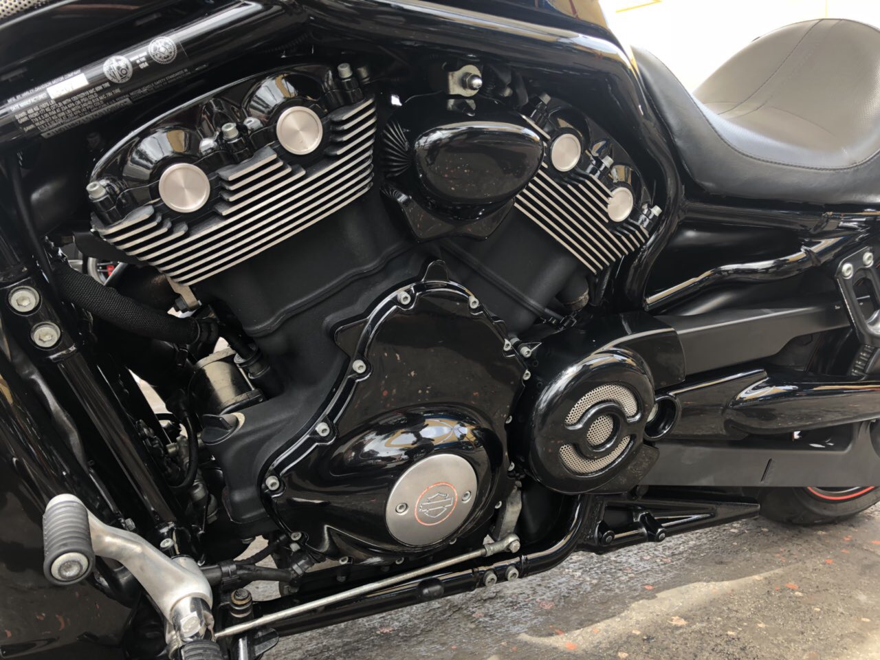 Dirty bike before detailing