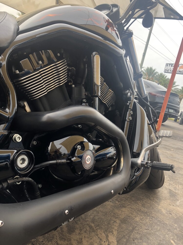 moto engine steam cleaning