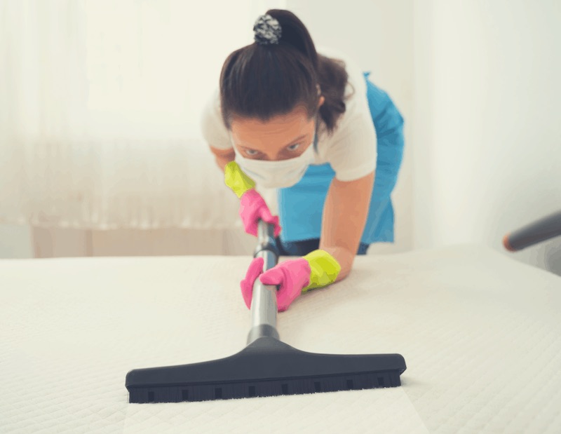 vacuum mattress regularly
