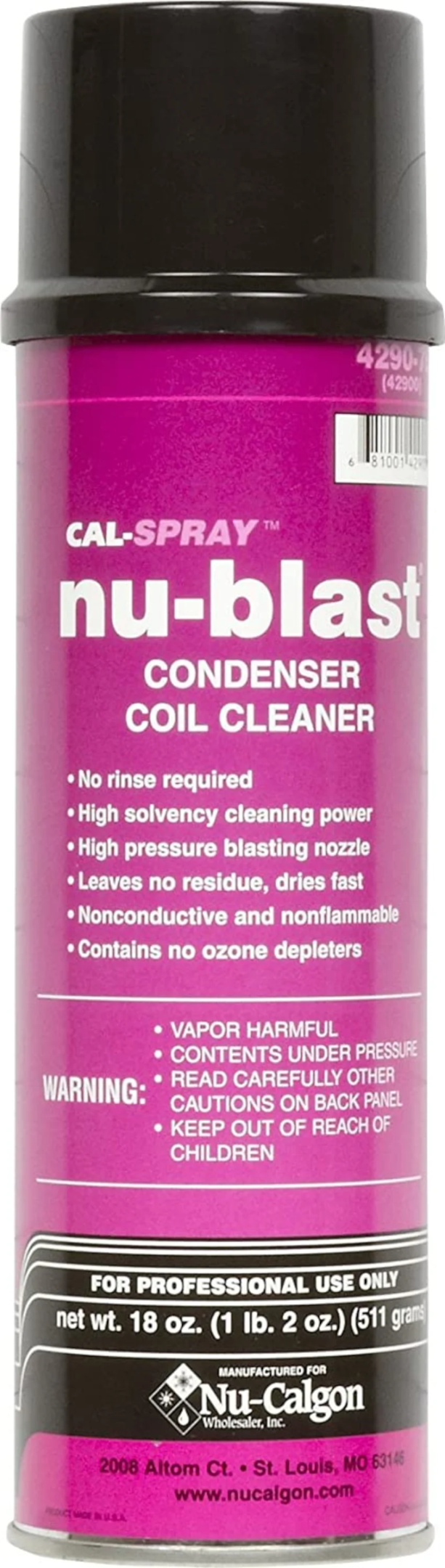 nu calgon condenser coil cleaner